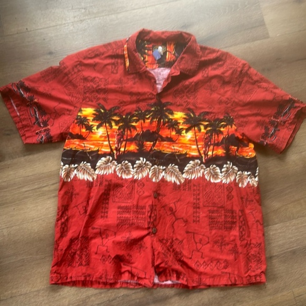 Hawaiian Reserve Vintage Shirt ! XXL